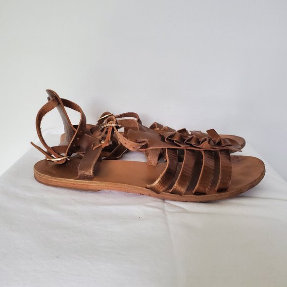 Ancient Greek Sandals (Size 40) - Picture 3 of 5